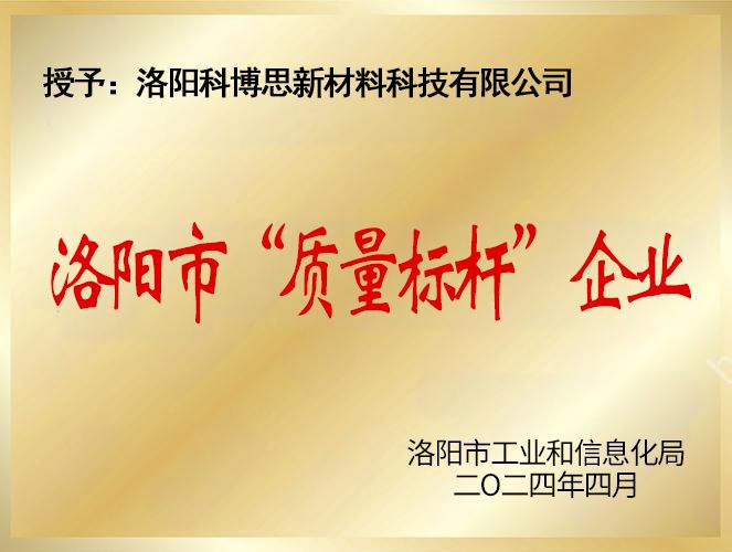 市質量標桿